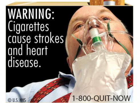Američka državna kampanja u kojoj se ukazuje kako pušenje uzrokuje nastanak moždane kapi i srčanih bolesti.