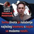 Jordan Peterson, život je nošenje najtežeg bremena