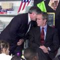 trenutak kada su Bushu javili za napad na Ameriku
